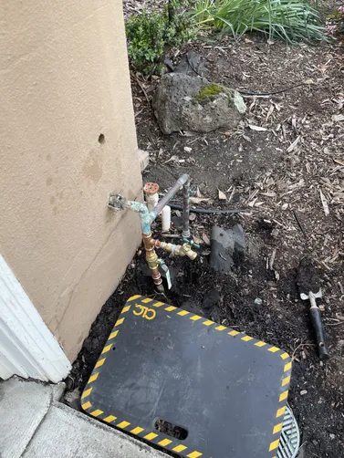 photo at Pleasant Hill, CA on Mar 28, 2026: A leak in the wall was causing concern, and we addressed the issue by repairing the water line. We 
