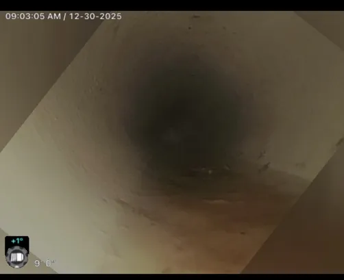 photo at Lebanon, TN on Dec 31, 2025: A clogged toilet prompted us to pull it and investigate further. We scoped the main drain line, dis photo at Lebanon, TN on Dec 31, 2025: A clogged toilet prompted us to pull it and investigate further. We scoped the main drain line, dis
