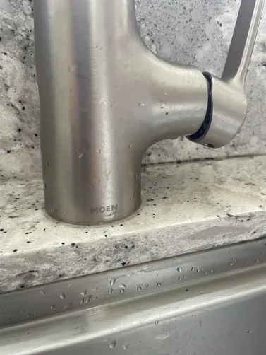 photo at Martinez, CA on Nov 14, 2025: A leaking kitchen faucet can be quite a nuisance. We addressed the issue by replacing the cartridge