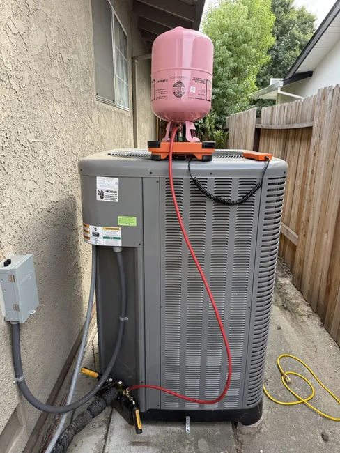 Restored an HVAC system in Sacramento, ensuring efficient heating and cooling for a comfortable home.