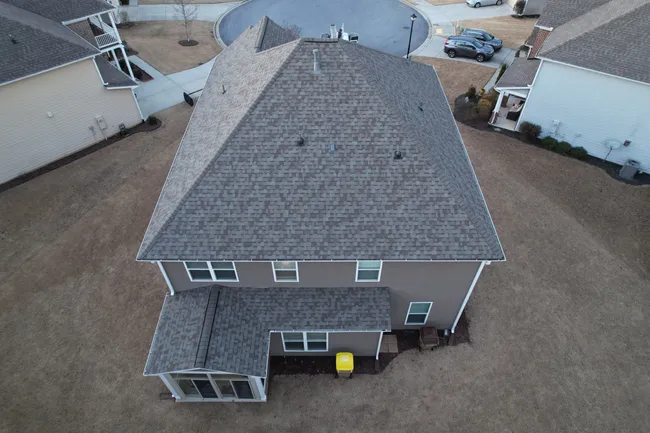 Another happy customer! Roof paid in full by Travelers. Shingles - Owens Corning (Duration) - Driftwood