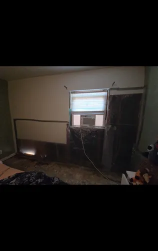 photo at Haysville, KS on Sep 24, 2026: A water intrusion issue under the external wall of the slab home required our attention. Water was photo at Haysville, KS on Sep 24, 2026: A water intrusion issue under the external wall of the slab home required our attention. Water was