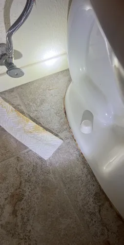 photo at Houston, TX on Dec 29, 2025: A leak in the guest bathroom toilet prompted the need for repair. We reset the toilet and replaced 