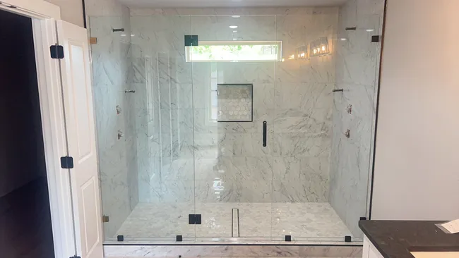 Shower Door Installation