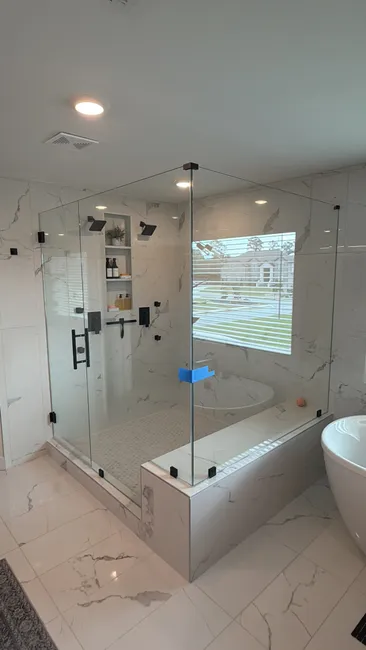Shower Glass Installation