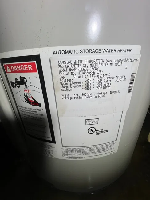 Water Heater Leaking
