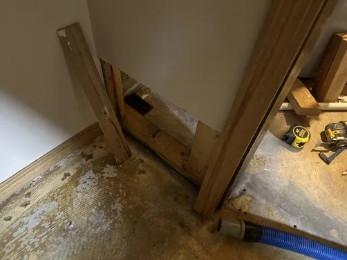 photo at Derby, KS on Aug 13, 2026: Mold discovered in a basement prompted immediate action. We used thermal imaging equipment to ident photo at Derby, KS on Aug 13, 2026: Mold discovered in a basement prompted immediate action. We used thermal imaging equipment to ident