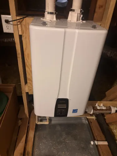 photo at Spring, TX on Nov 04, 2025: To ensure optimal functionality, we disconnected and isolated the tankless unit from the water supp
