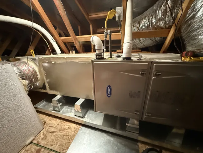 A thorough A/C tune-up in Folsom ensured optimal cooling efficiency and comfort for the homeowner.