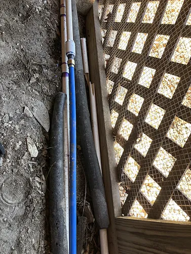 photo at Kerrville, TX on Mar 28, 2026: A leak in the pit box was discovered, which Aqua indicated was on the customer side of the line. We photo at Kerrville, TX on Mar 28, 2026: A leak in the pit box was discovered, which Aqua indicated was on the customer side of the line. We