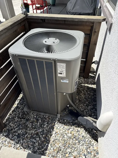 Scheduled maintenance on the AC system ensured optimal performance, reliability, and extended lifespan for the home.