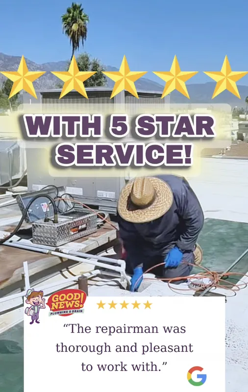 Commercial Roof Drain Inspection and Hydro Jetting in Pasadena — Pasadena, CA